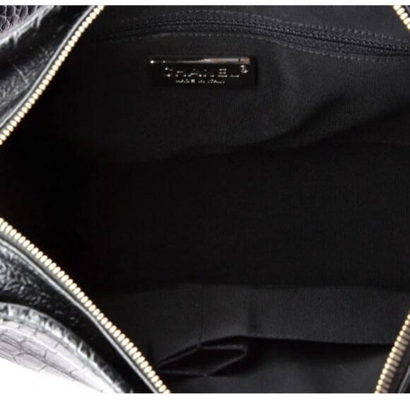 CHANEL Gabrielle Hobo w/ Logo Handle Crocodile Embossed Calfskin Medium Bag - Picture 5 of 6